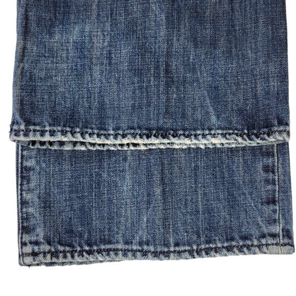 Rock & Republic Jeans Men Size 36 36X31 Relaxed Straight Leg Distressed Cotton - Picture 6 of 15